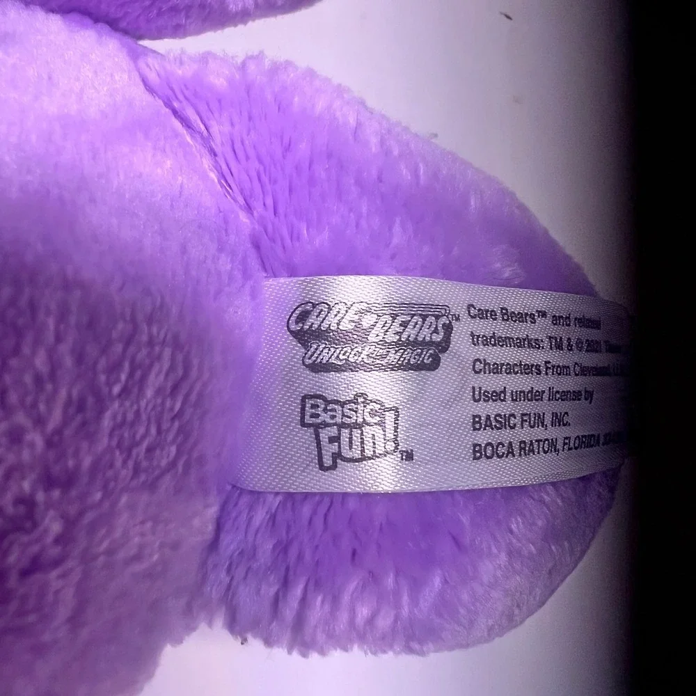 Care Bears 9in‎ Togetherness Bear Pegasus Plush Purple Rainbow Gold Wings
